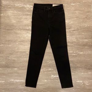 Treasure & Bond black high waisted skinny jeans